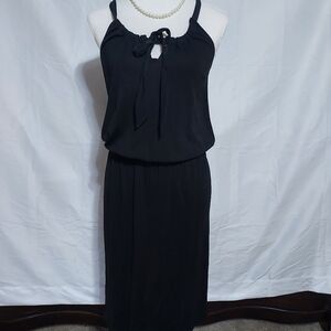 Elegant Black Sleeveless Dress